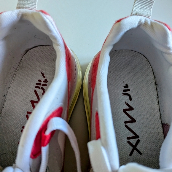 Nike Red and White Athletic Shoes - Picture 6 of 8